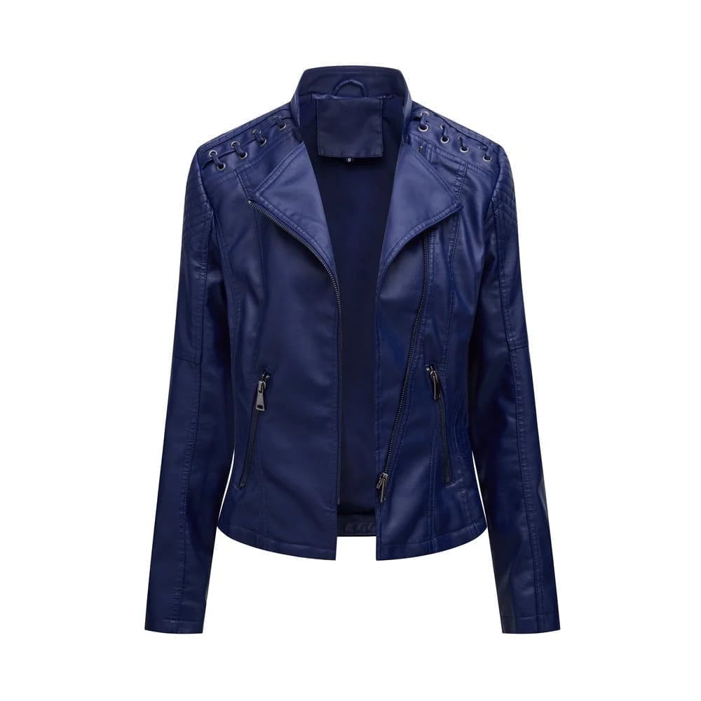 π₯ Washed Leather Jacket