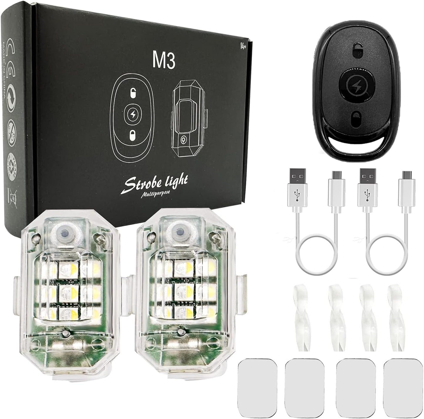High Brightness Wireless LED Strobe Light