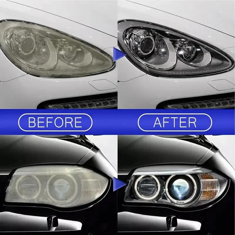 🔥LAST DAY PROMOTION - 50%OFF🔥Automotive Headlamp Refurbisher & Crystallization Coating Agent Kit