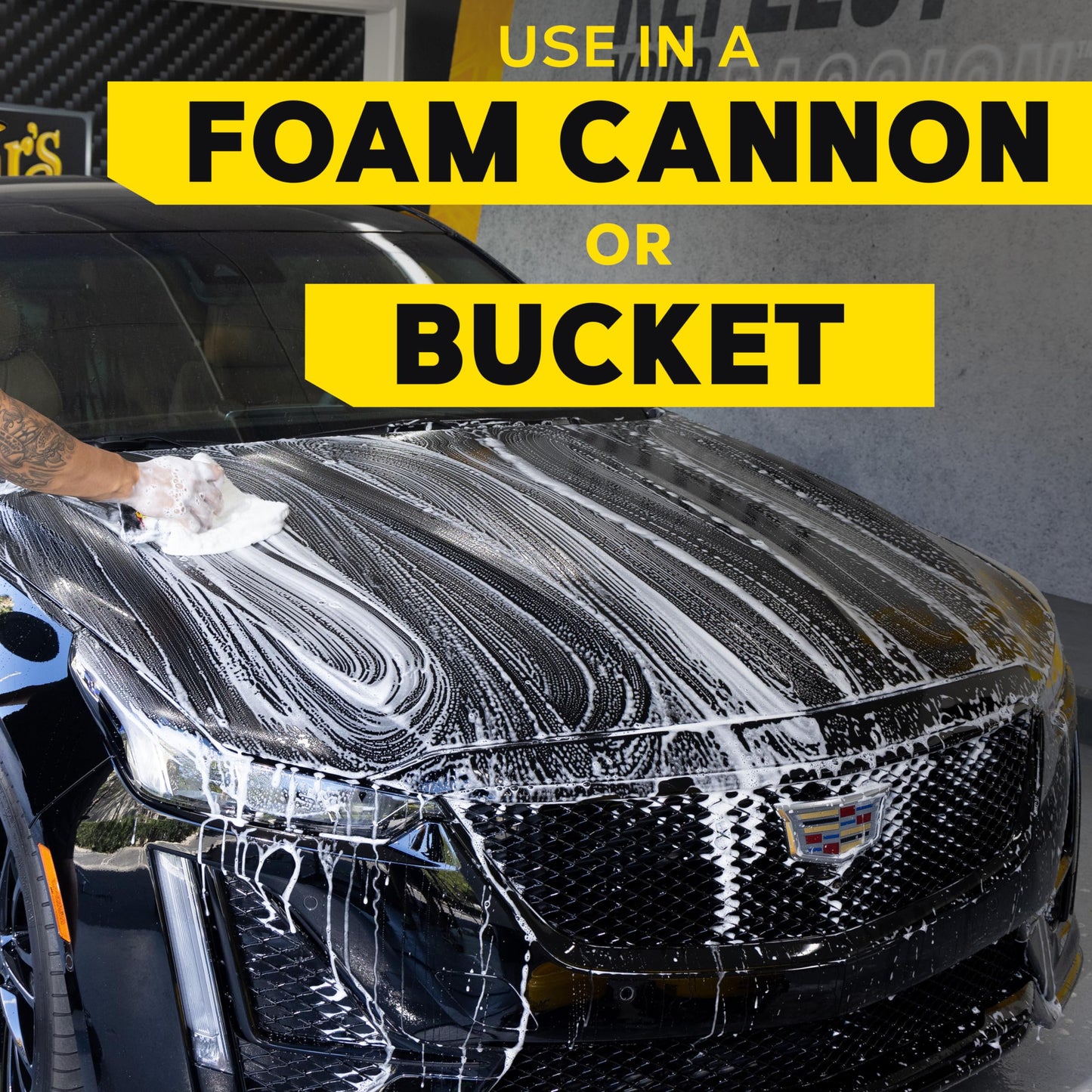 Meguiar's Gold Class Car Wash 64oz – Foam Cannon & Bucket Safe, Glossy Finish