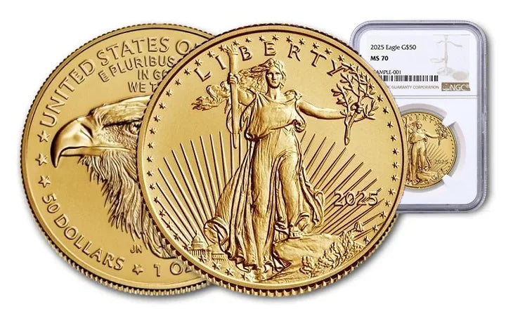 American Eagle 2025 One Ounce Gold Uncirculated Coin