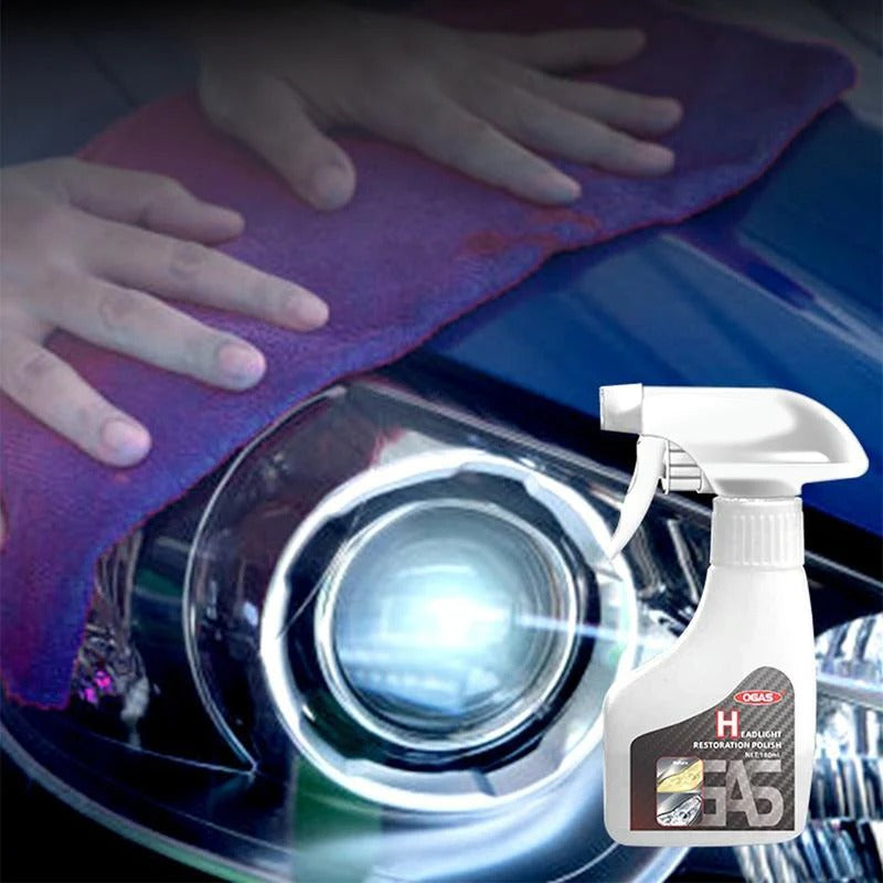 🔥LAST DAY PROMOTION - 50%OFF🔥Automotive Headlamp Refurbisher & Crystallization Coating Agent Kit