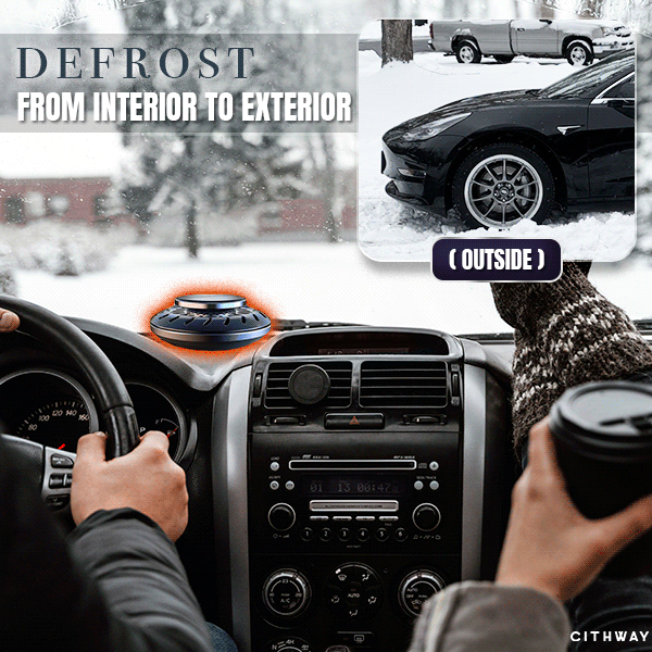 Black Friday Sale 49.99% Off -- Anti-freeze Electromagnetic Car Snow Removal Device