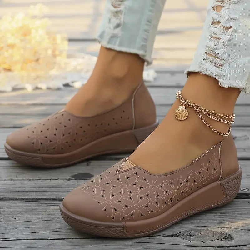 🔥Best Seller-Last Day Sale 60% OFF🔥 Women's Orthopedic Slip-On Flats with Arch Support – Fashionable and Versatile Casual Shoes for All-Day Comfort