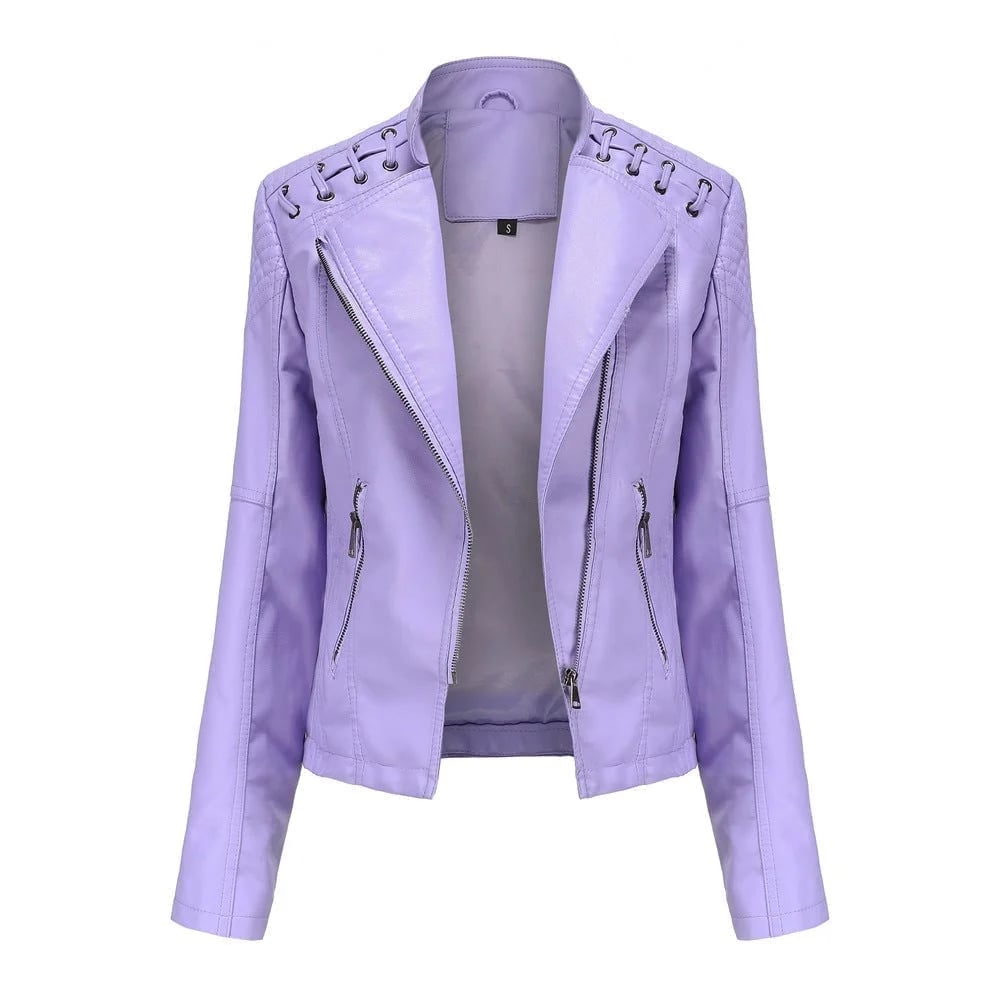 π₯ Washed Leather Jacket