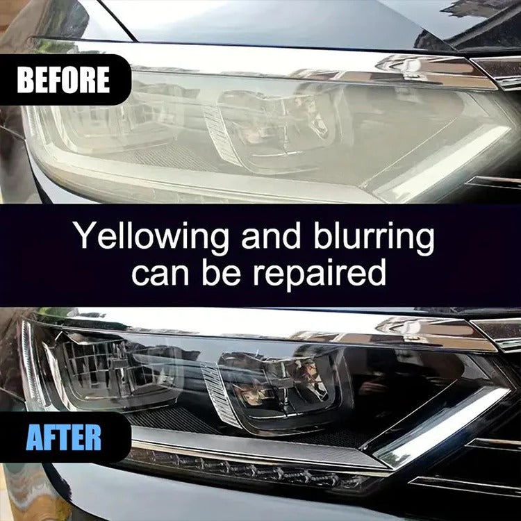 🔥LAST DAY PROMOTION - 50%OFF🔥Automotive Headlamp Refurbisher & Crystallization Coating Agent Kit