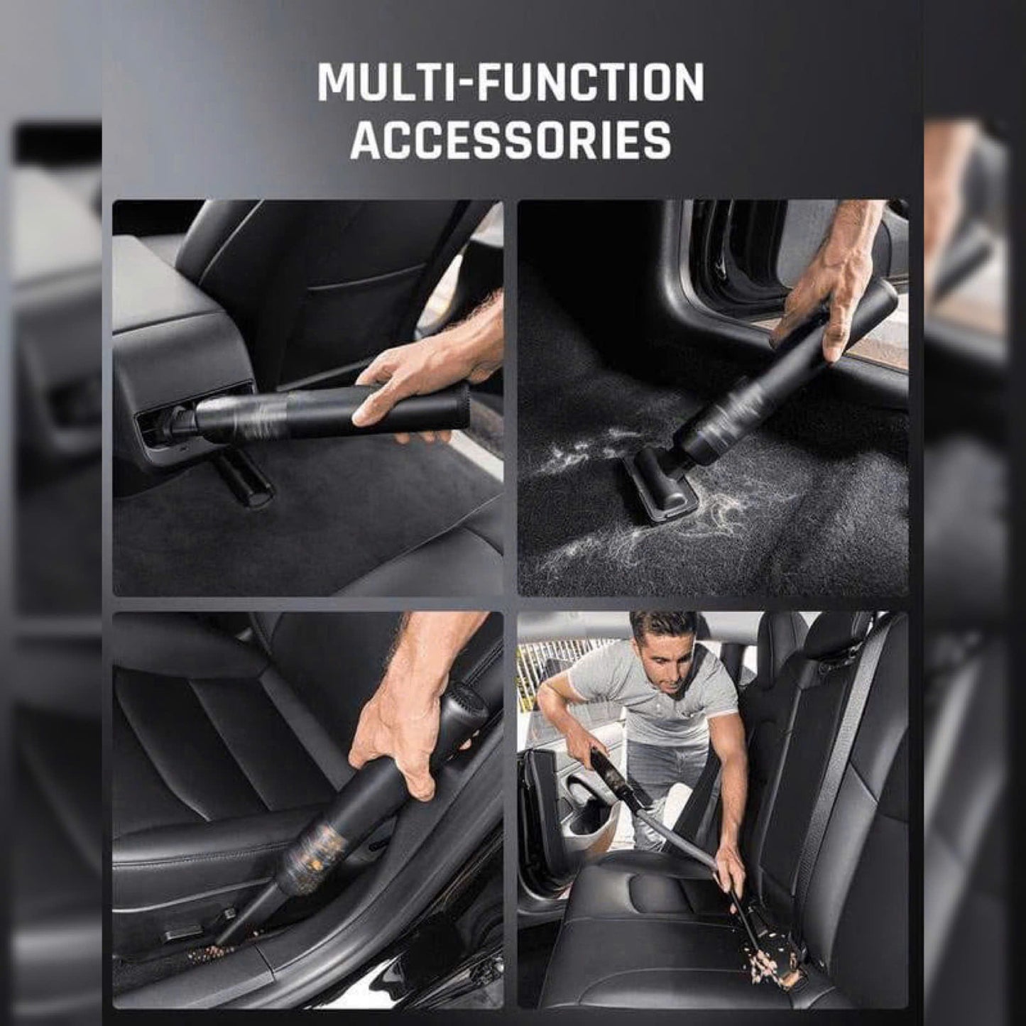 💥 Slim V8 Mate Cordless Car Vacuum High Power 12000Pa/30AW