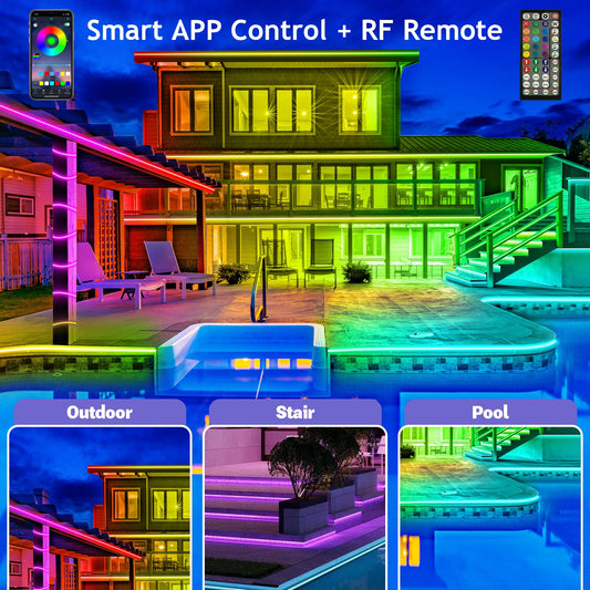 Smart Rainbow LED Permanent Outdoor Light - Smartlight