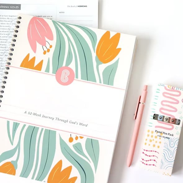 💖Last Day 50% OFF✨🏆A 52-Week Journey Through God's Word